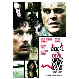 BEFORE THE DEVIL KNOWS YOU’RE DEAD DVD Film Thriller Ethan Hawke Phillip Seymour